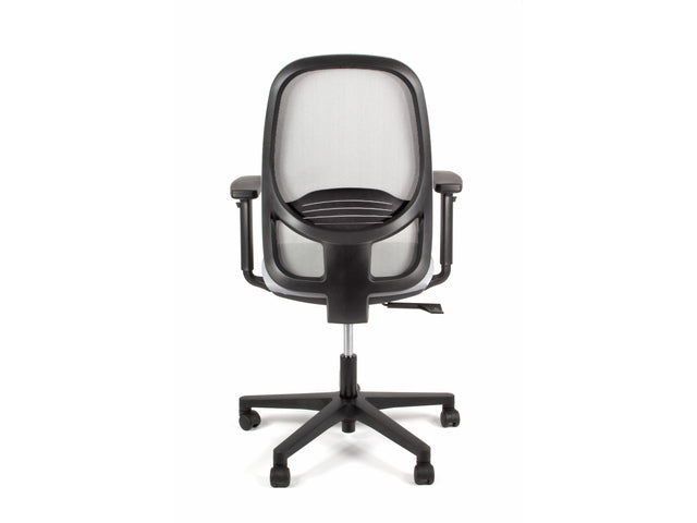 Bürostuhl Linea Grace 01 grau/grau mit 1D-Armlehne