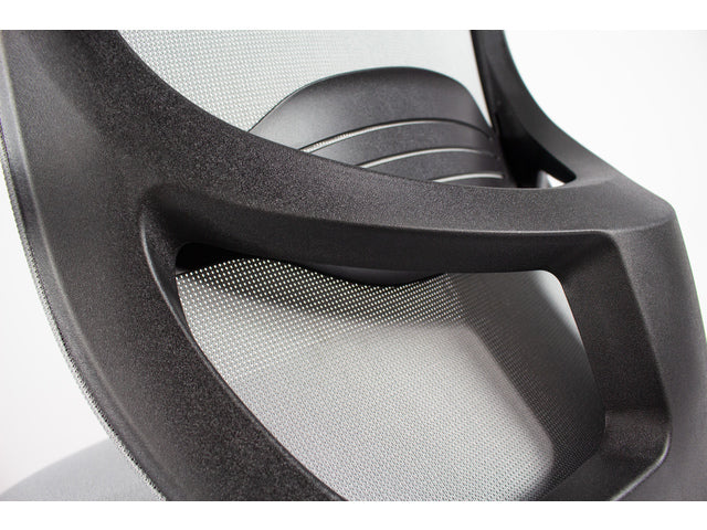 Bürostuhl Linea Grace 01 grau/grau mit 1D-Armlehne