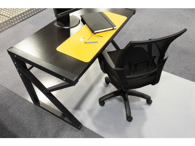 Bureaustoel Linea Felluca schwarz/schwarz mit Armlehnen