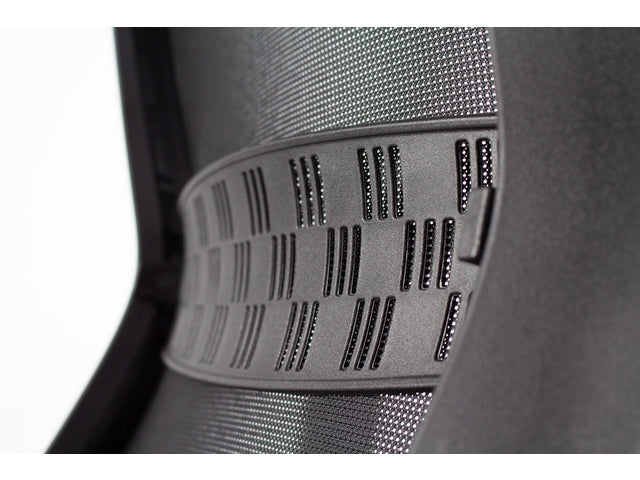 Bürostuhl Linea Tekna 01 schwarz/schwarz mit 2D-Armlehnen