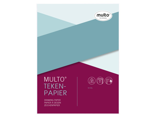 Ringbandinterieur Multo A5 17r tekenpapier 120 grams 50 vel