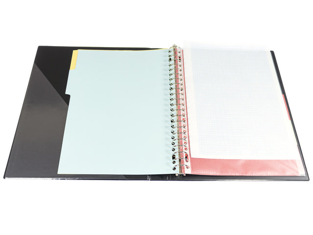 Tabblad Multo A4 23r weiß recycelter Karton 160 Gramm 5 verschiedene Farben sortiert