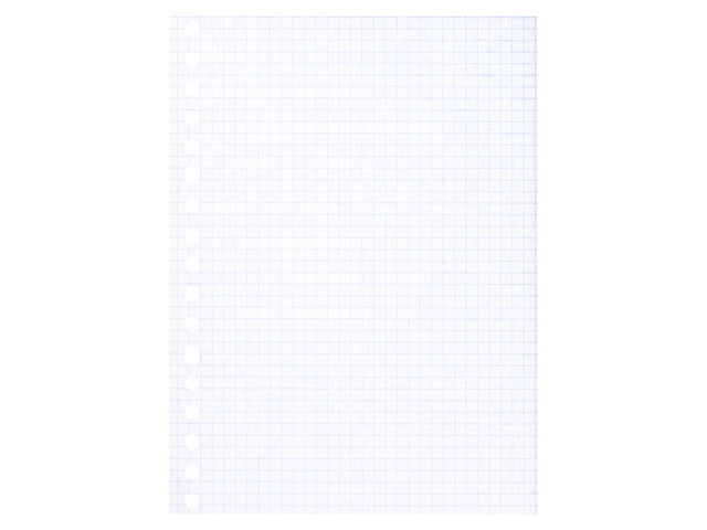 Ringbandinterieur Multo A5 17r ruit 5mm 80 grams 50 vel