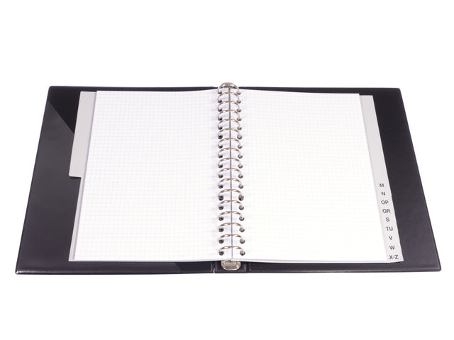 Ringbandinnenausstattung Multo A5 17r ruit 5mm 80 Gramm 50 vel