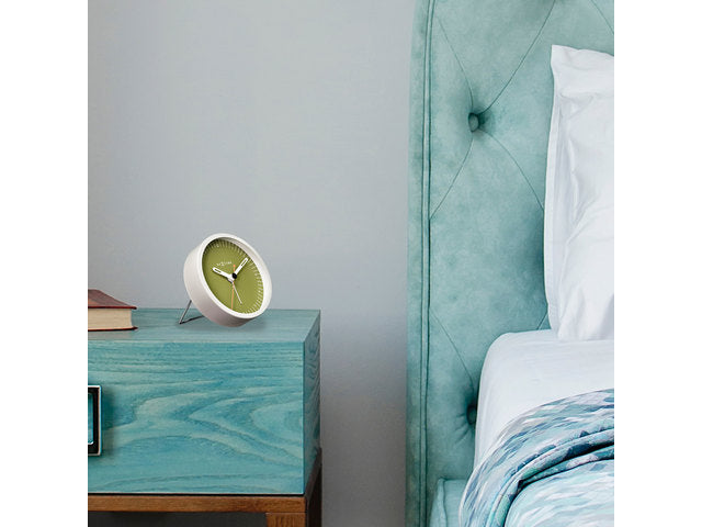 Wekker Nextime Klein 9 cm groen