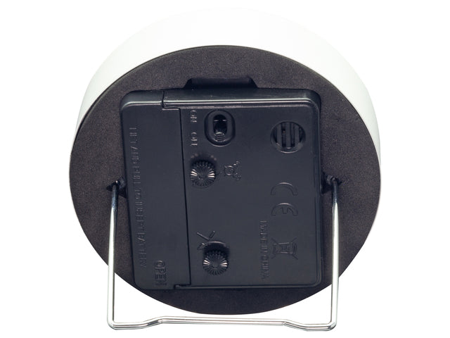 Wekker Nextime Klein 9 cm zwart