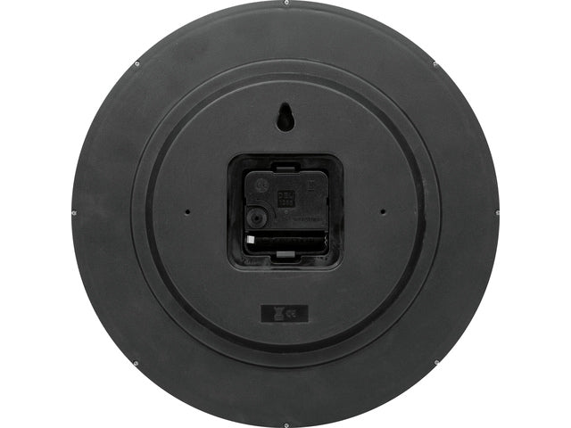 wandklok NXT diameter 30cm kunststof wit, witte wijzerplaat