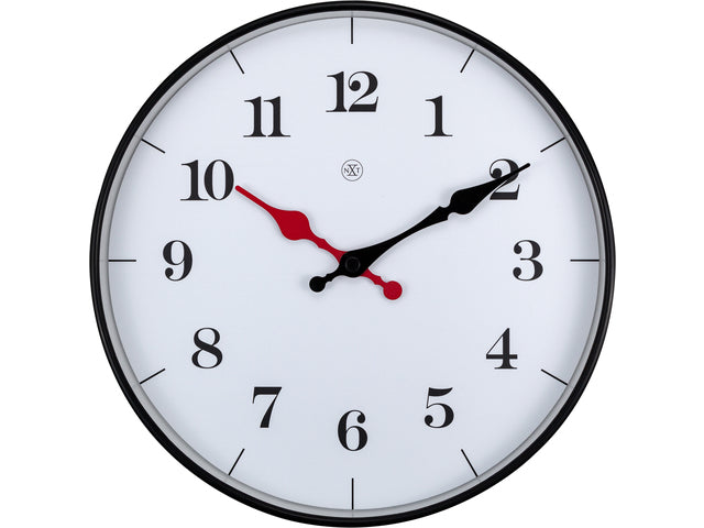 Wandklok nXt Bernard Ø 25 cm wit