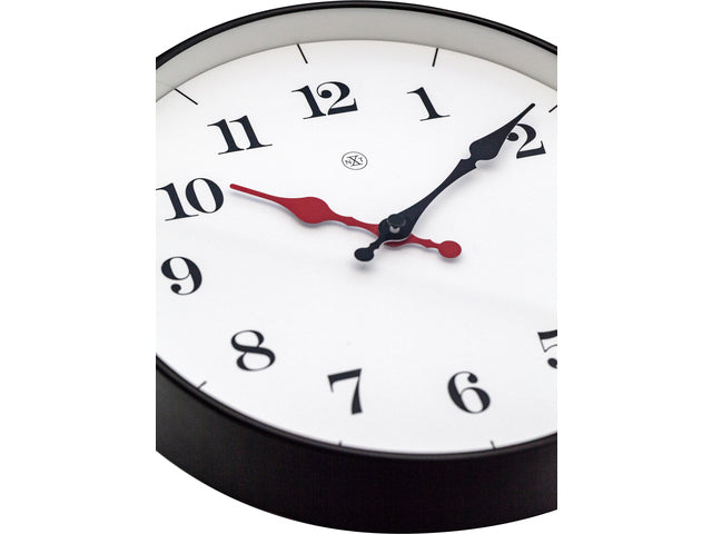 Wandklok nXt Bernard Ø 25 cm wit