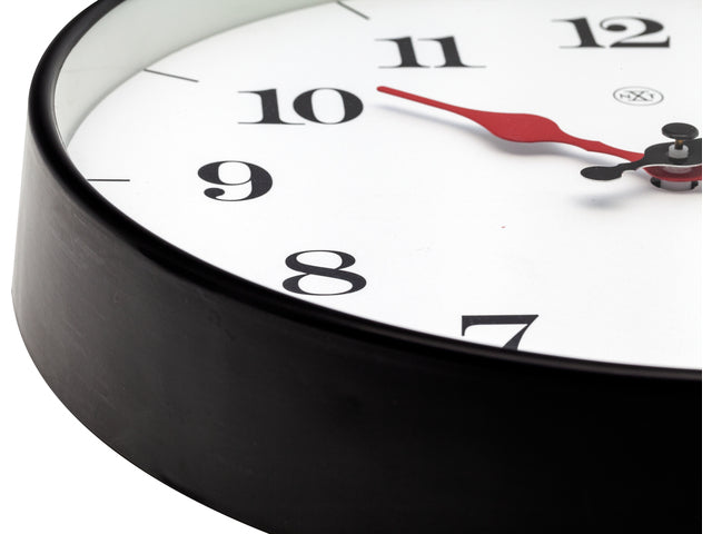 Wandklok nXt Bernard Ø 25 cm wit