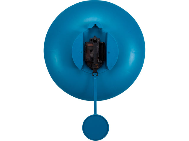 Wandklok nXt Bowl Ø 30 cm turquoise