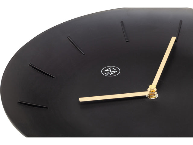 Wandklok nXt Kom Ø 30 cm zwart