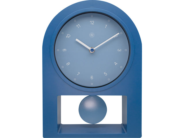 Tafelklok nXt Swing Table 30 x 20 cm blauw