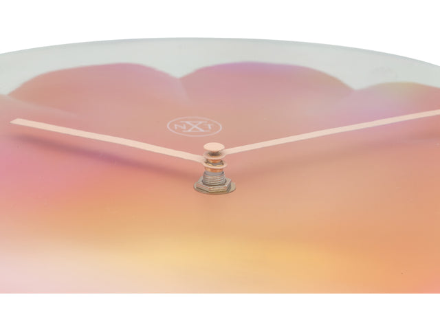 Wandklok nXt Sweet Ø 29,5 cm roze