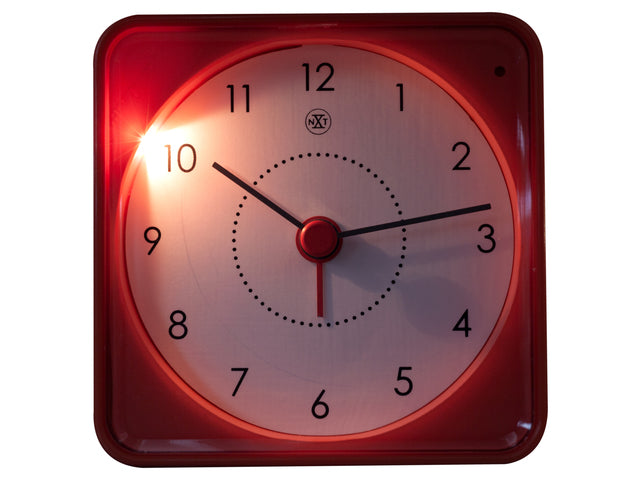 Alarmklok nXt Nathan 7,3 x 7,3 x 3,3 cm oranje