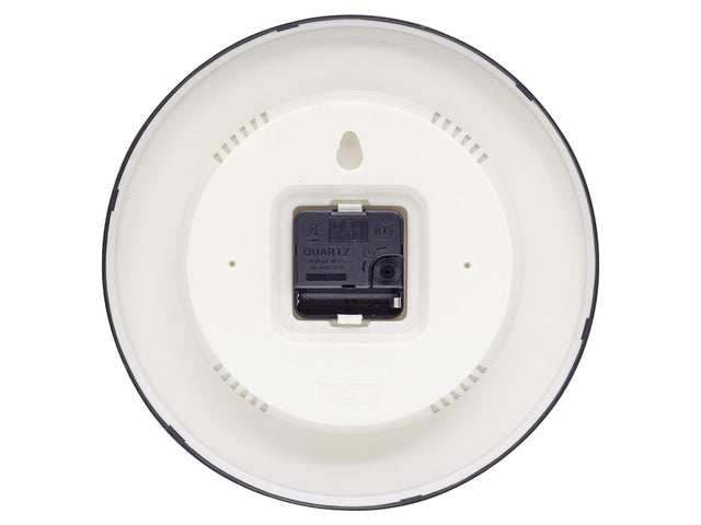 Stationsklok - 25.5cm - Stille wandklok - Wit - nXt by NeXtime - "Newcastle"