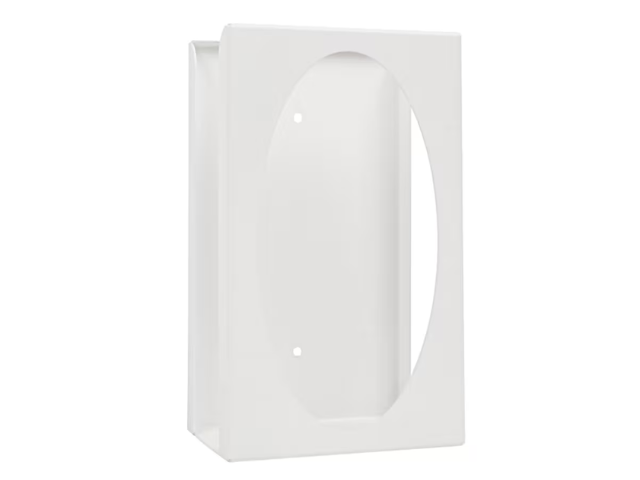 Poetspapier dispenser Celtex Manuter metaal wit