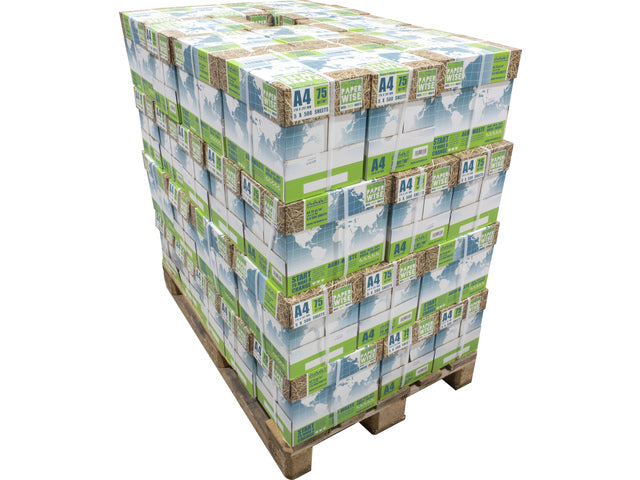 PaperWise kopieerpapier A4 met 75 grams pallet à 240 pak