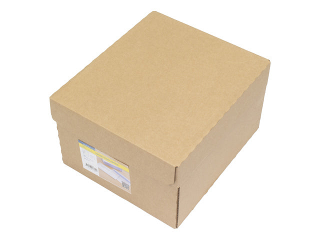 Dienstenvelop venster links Raadhuis 162x229mm C5 wit met plakstrip doos a 500 stuks