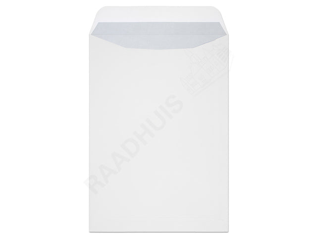 Akte envelop Raadhuis 220x312mm EA4 wit gegomd doos a 250 stuks
