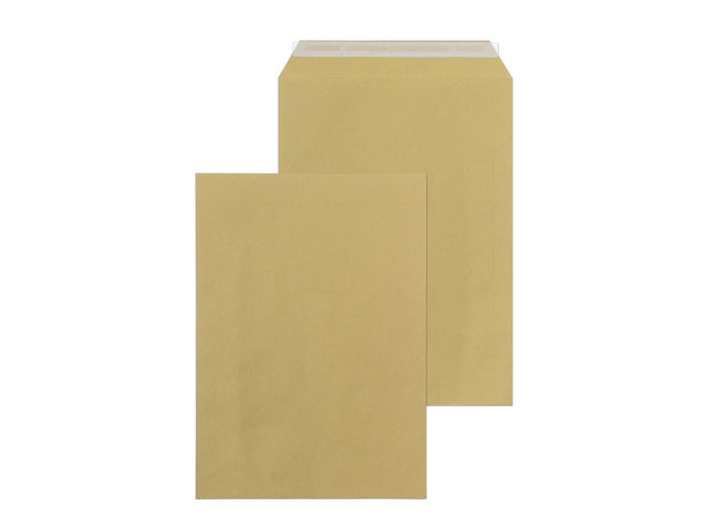 Envelop Raadhuis 229x324mm C4 akte plakstrip kraft 110gr 250 stuks in doos