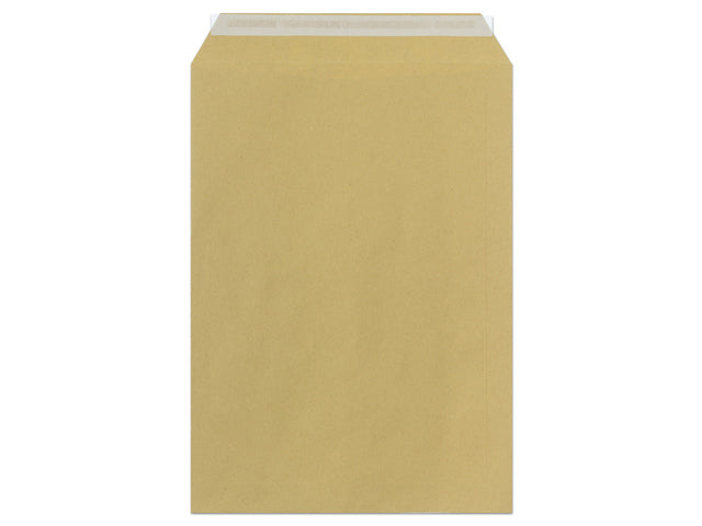 Envelop Raadhuis 229x324mm C4 akte plakstrip kraft 110gr 250 stuks in doos