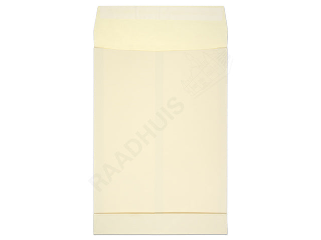 Monsterzak Raadhuis 262x371x38mm EB4 crème plakstrip krimp a 10 stuks