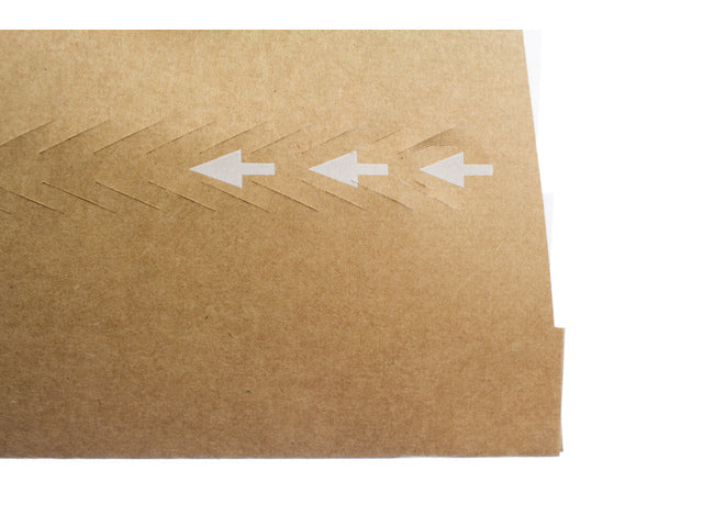 Monsterzak Raadhuis 450x550x80 mm kraftliner recycling 10 st bruin Do Good Bag 135 gram