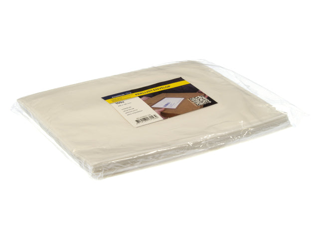 Paklijstenvelop binnenmaat 225x165mm A5 50 micron blanco 100 stuks