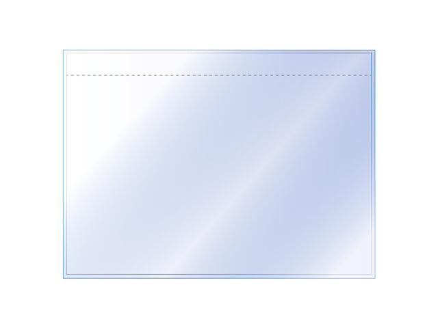 Paklijstenvelop binnenmaat 225x165mm A5 50 micron blanco 1000 stuks