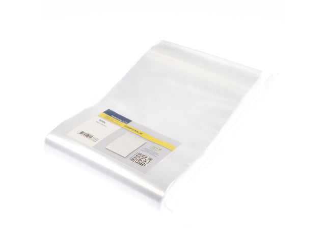 Gripzak Raadhuis 160x230mm zonder schrijfvlak, krimp a 100 stuks