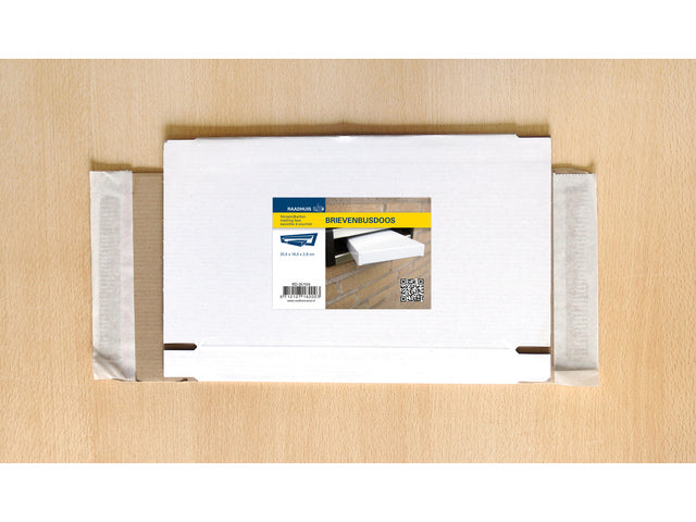 Brievenbusdoos Raadhuis A5+ 260x170x28mm mit 650grs Duplex