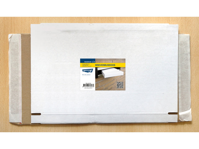 Brievenbusdoos Raadhuis A4+ 350x250x28mm mit 650gr Duplex