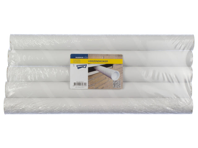 Brievenbuskoker Raadhuis A3 360x27mm rund mit Rand und 5 Stück