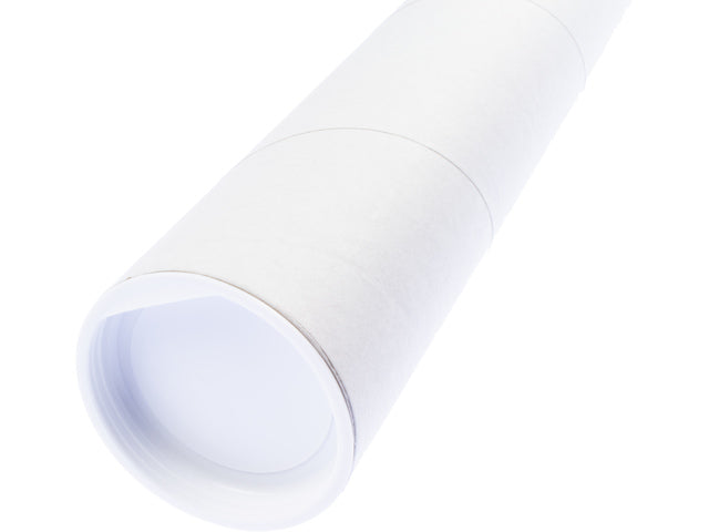 Verzendkoker Raadhuis A2 450x50mm rond wit krimp a 5 stuks