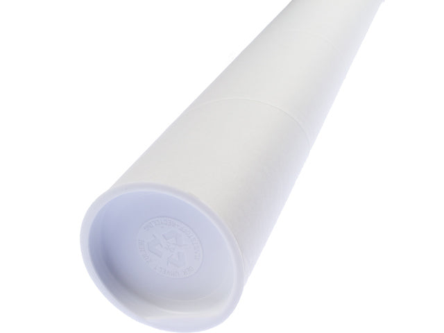 Verzendkoker Raadhuis A1 650x60mm rond wit krimp a 5 stuks