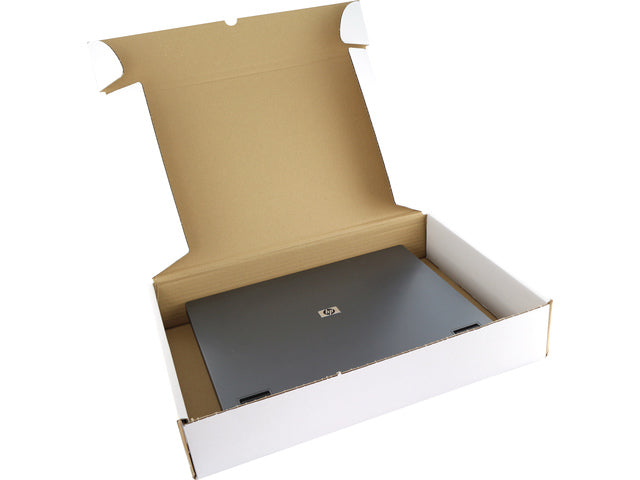 Postpakketdoos 5 Raadhuis 430x300x90mm bedrukt 5 stuks