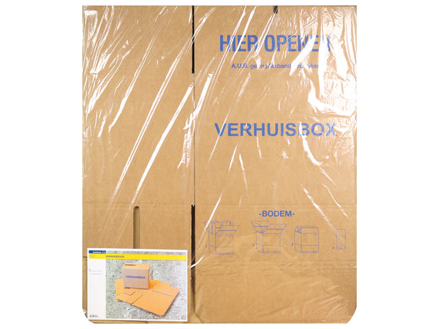 Verhuisdoos Raadhuis Doppelboden 485x320x355mm 5 Stück
