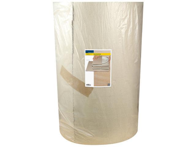 Golfkarton Raadhuis 75cmx75m bruin