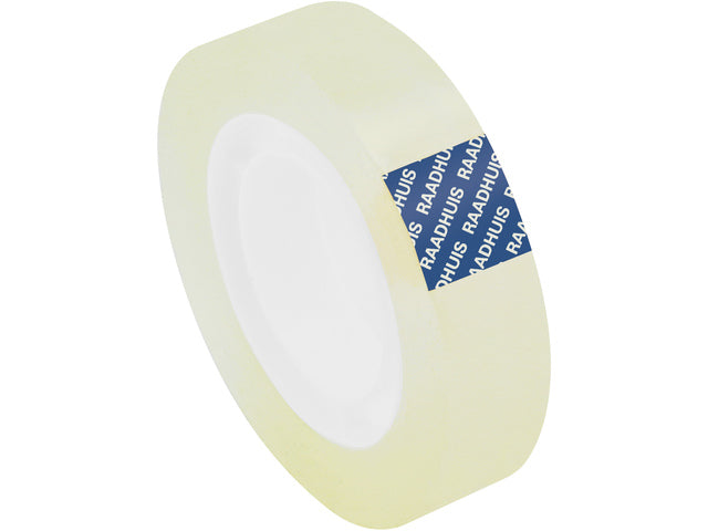 Plakband Raadhuis transprant 12mm x 33m