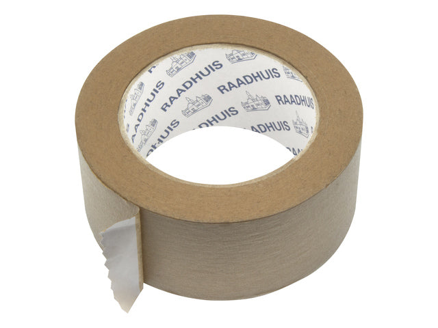 Verpakkingstape ECO Raadhuis 50mm x 50m papier