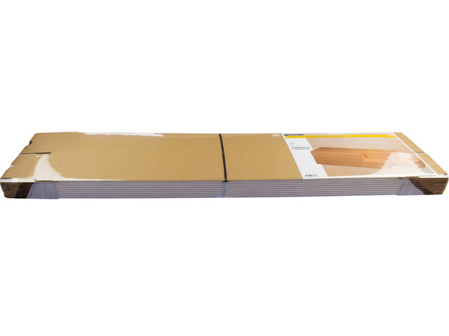 Verzendkoker Raadhuis vierkant A1+ 715x105x105mm krimp a 10 binnenmaat bruin