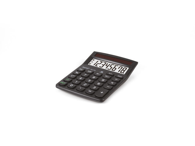 Taschenrechner Rebell ECO 310 BX schwarz Schreibtisch 8-stellig Blauer Engel zertifiziert