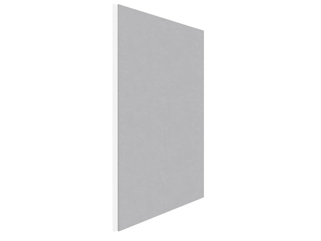 Prikbord Rocada Skinprikbord 75x115cm stof grijs