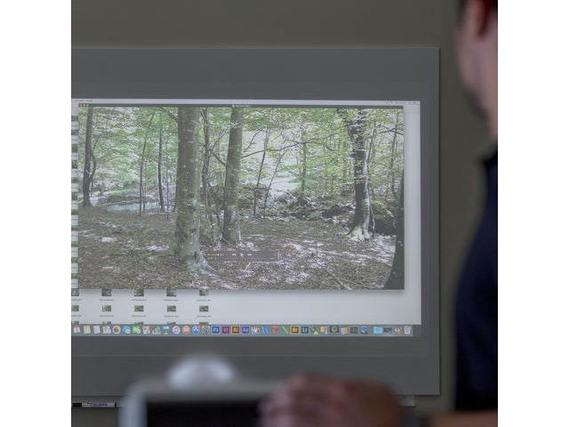 Whiteboard Rocada Skinmatt 75x115cm wit