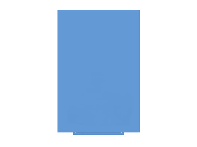 Whiteboard Rocada Huidskleur 100x150cm blauw gelakt