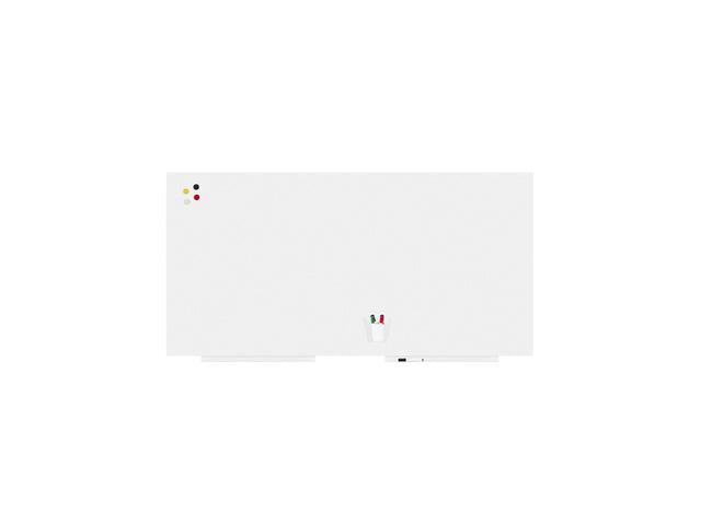 Whiteboard Rocada Skin Duo 2x module 100x100 cm wit
