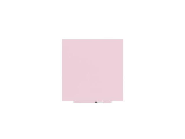 Whiteboard Rocada Huidskleur 100x100cm roze gelakt