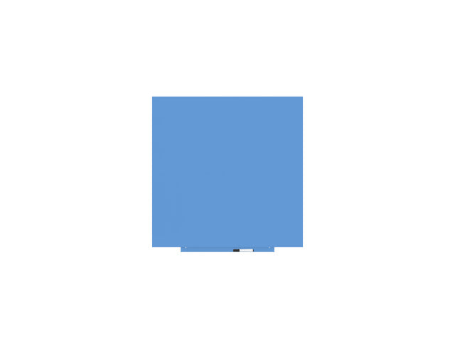 Whiteboard Rocada Huidskleur 100x100cm blauw gelakt
