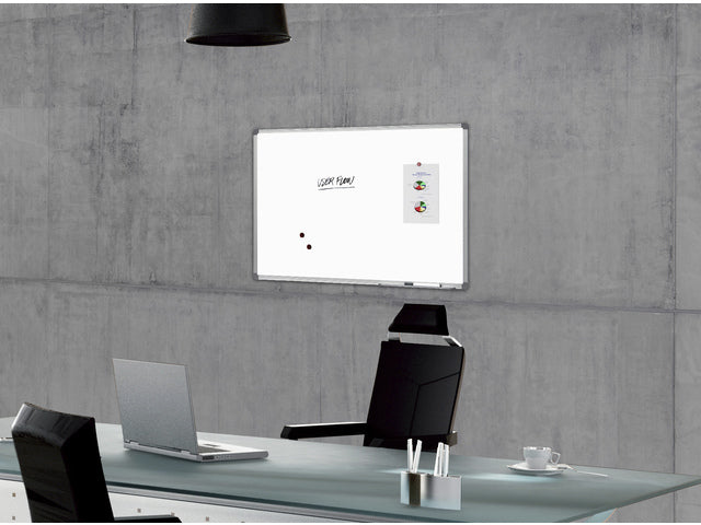 Whiteboard Rocada 60x90cm emaille met magnetisch